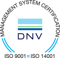 Certified management system ISO9001 ISO14001