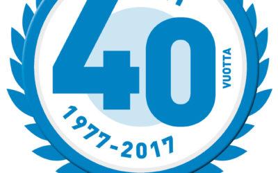 Juhlavuosi käyntiin - YTM-Industrial Oy täyttää 40 vuotta